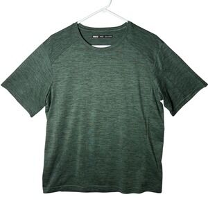 REI Co-op Mens Active Performance T-Shirt Green Medium Short Sleeve Tee